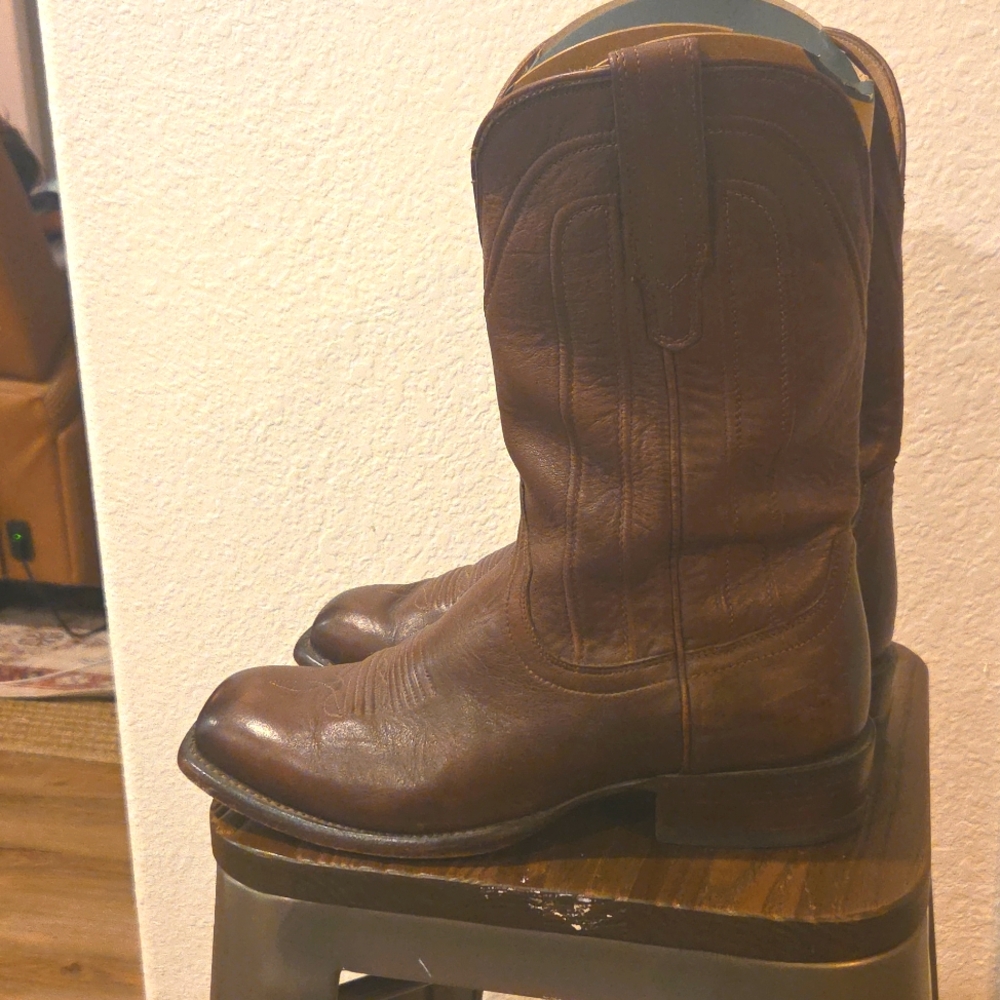 Tecovas square toe boot
